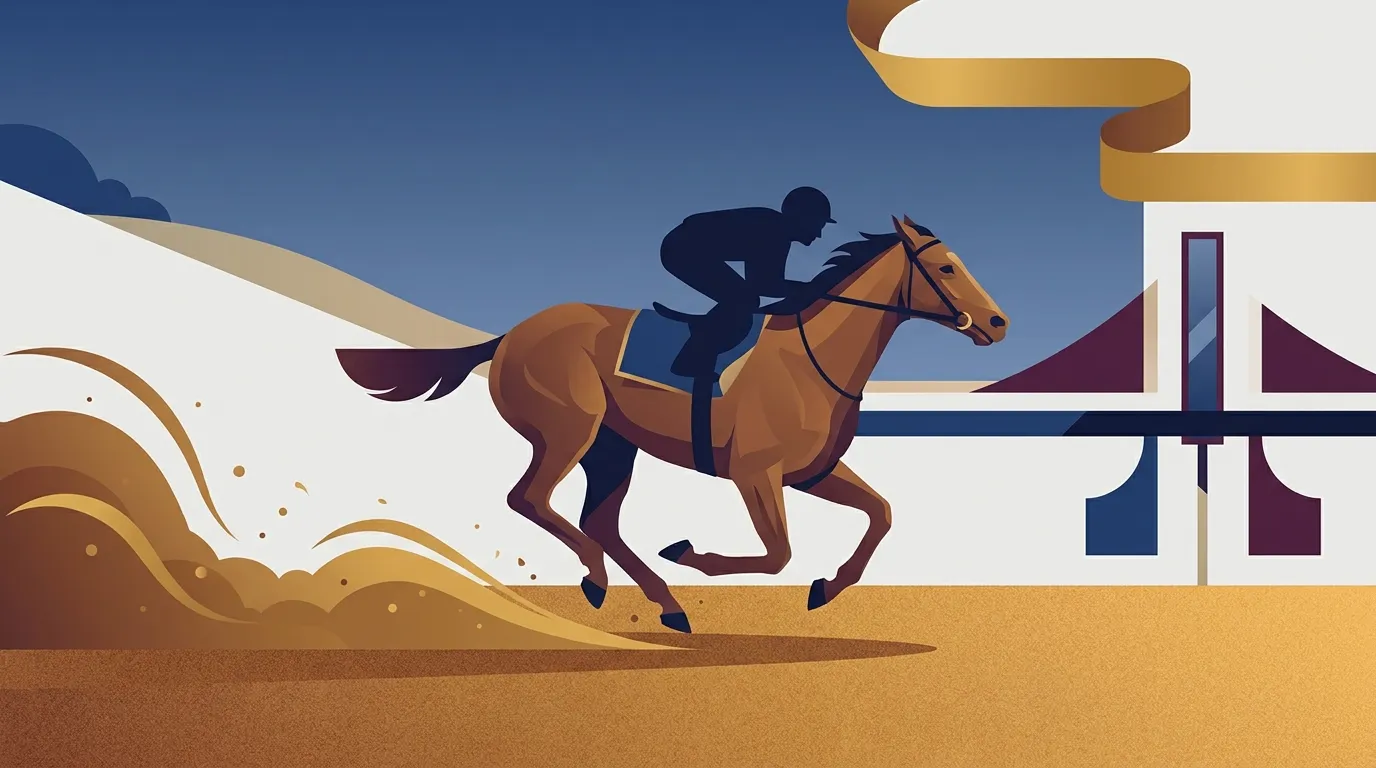 チャンピオンズカップ（年末のダート王決定戦）・中京競馬場のダート1800mのイメージ