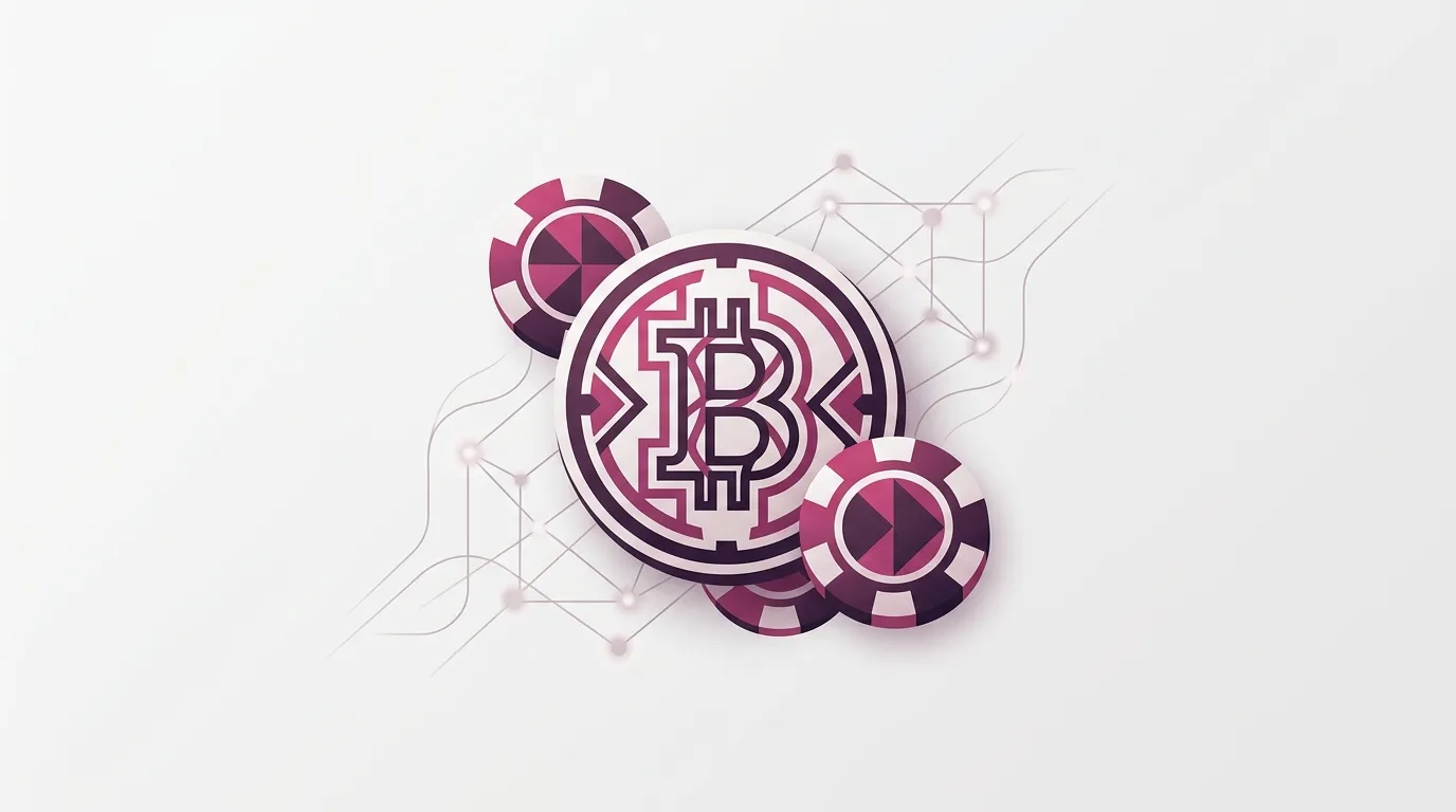 ビットコインカジノ（仮想通貨カジノ）のイメージ