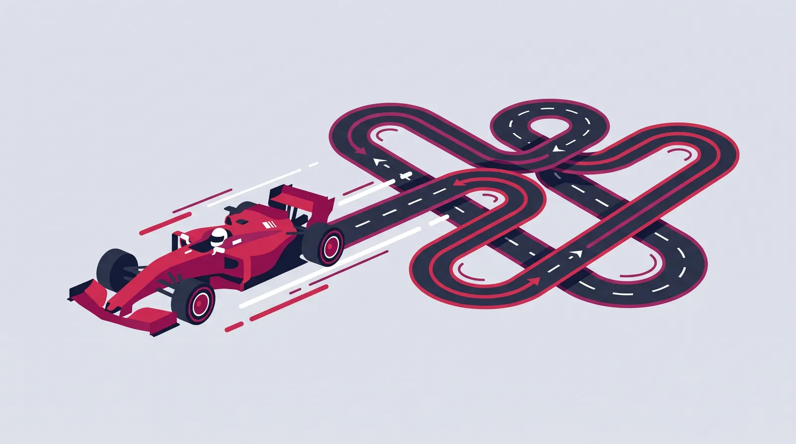 F1ハンガリーGP2026（低中速コーナーが連続するハンガロリンクのテクニカルなレイアウト）のイメージ