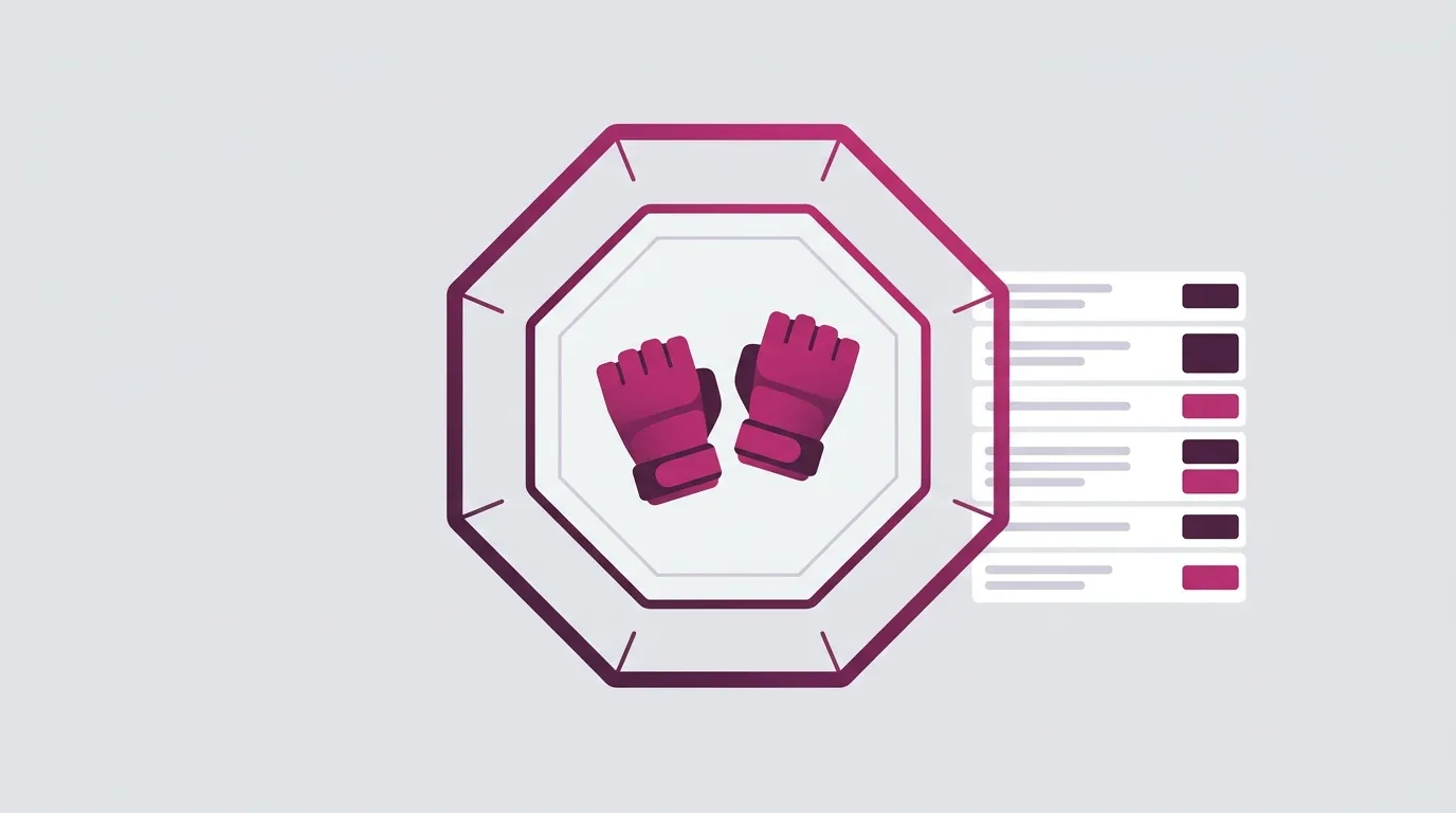 UFC・MMAのベットの種類（マーケット）とオッズのイメージ