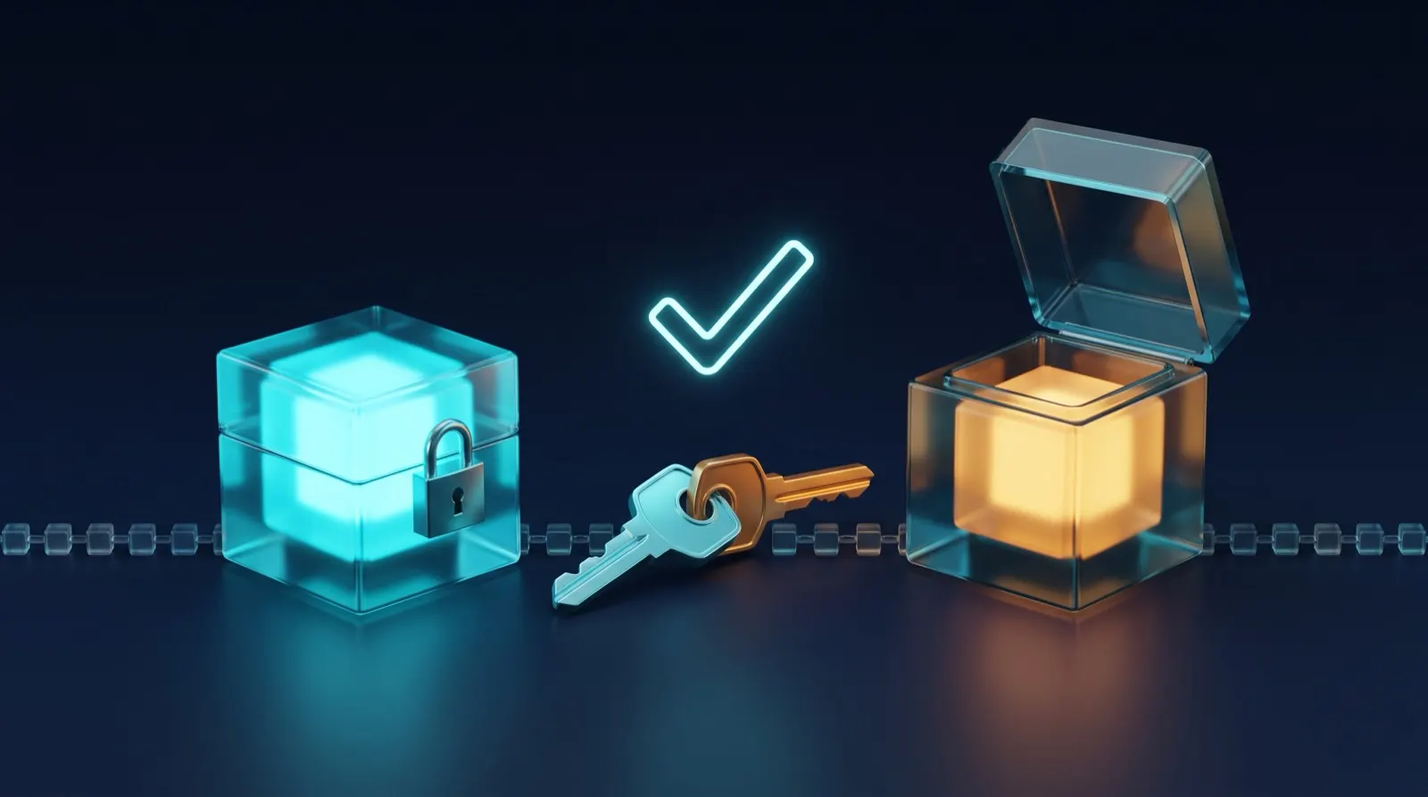 プロバブリーフェアの検証のイメージ。プレイ前に封じた値とプレイ後に開示された値が一致することを確かめられる