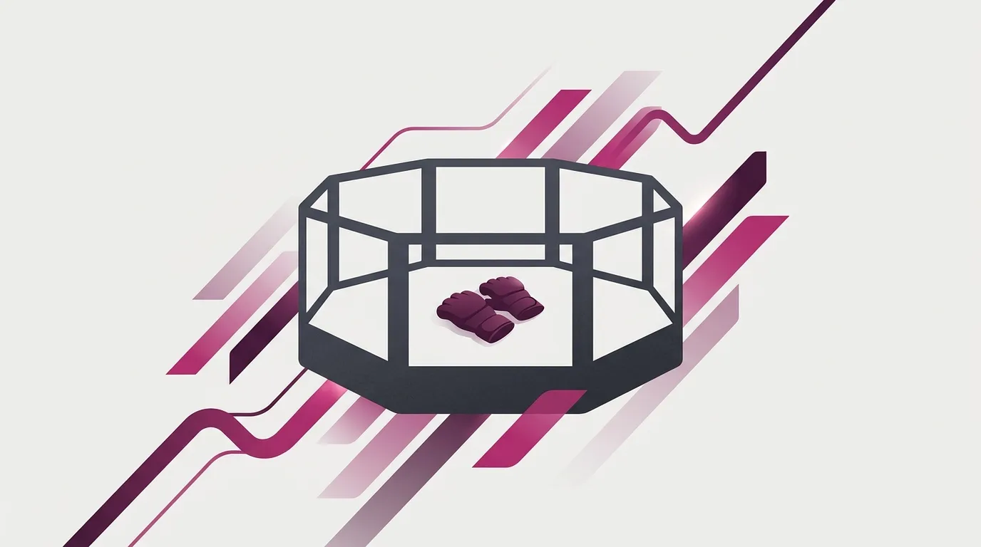総合格闘技（UFC・MMA）のベッティングのイメージ