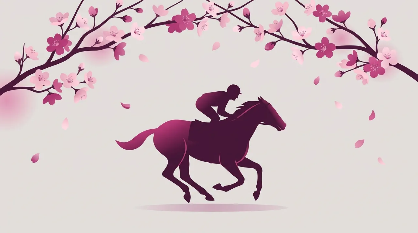 桜花賞（牝馬クラシック三冠第1冠）・阪神競馬場のイメージ