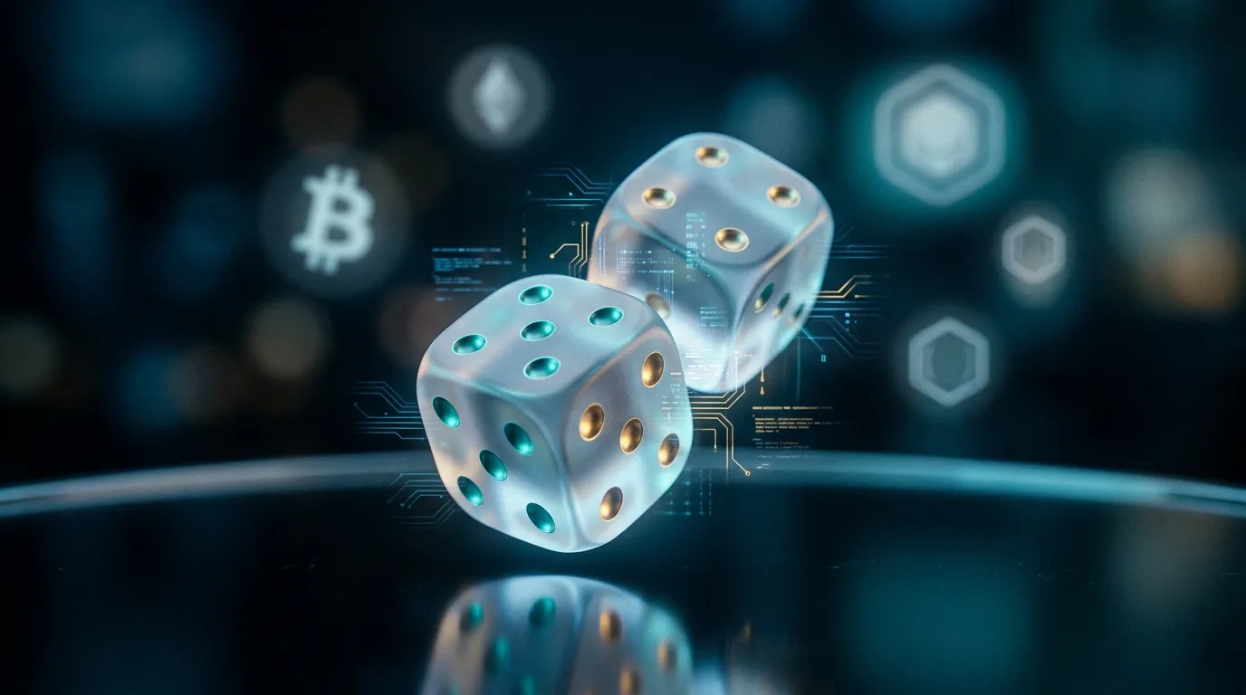 トラストダイス（Trust Dice）のブロックチェーン仮想通貨カジノのイメージ